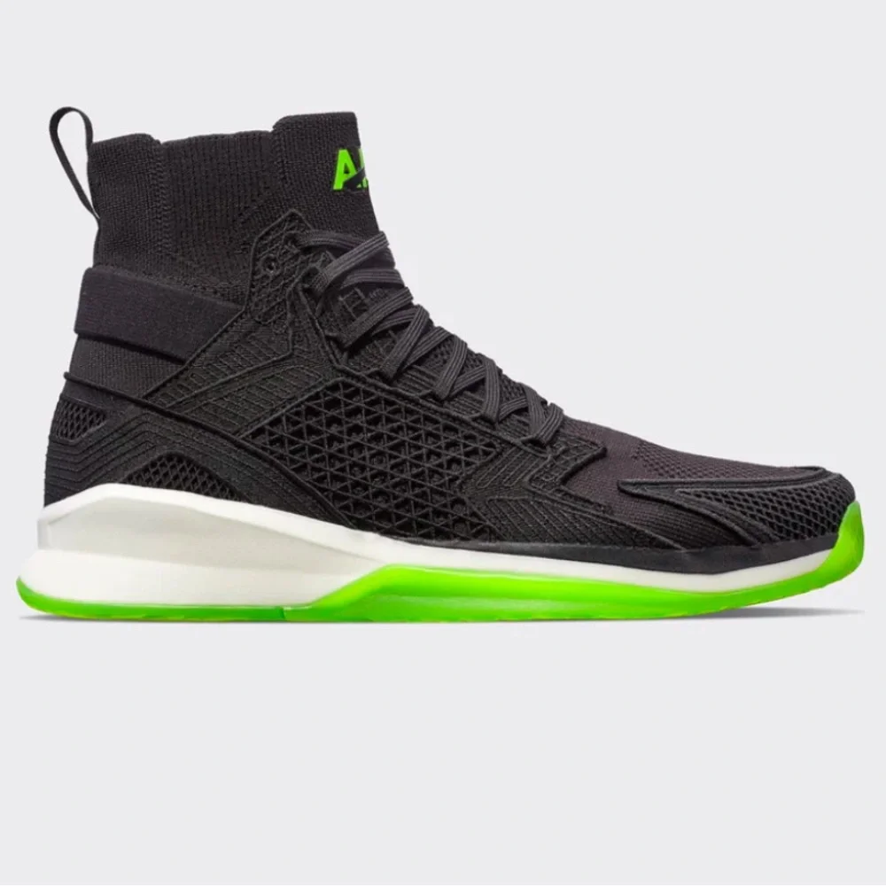APL - unisex Concept X Basketball Sneakers shoes black / green SZ M -5 /‎ W -6.5